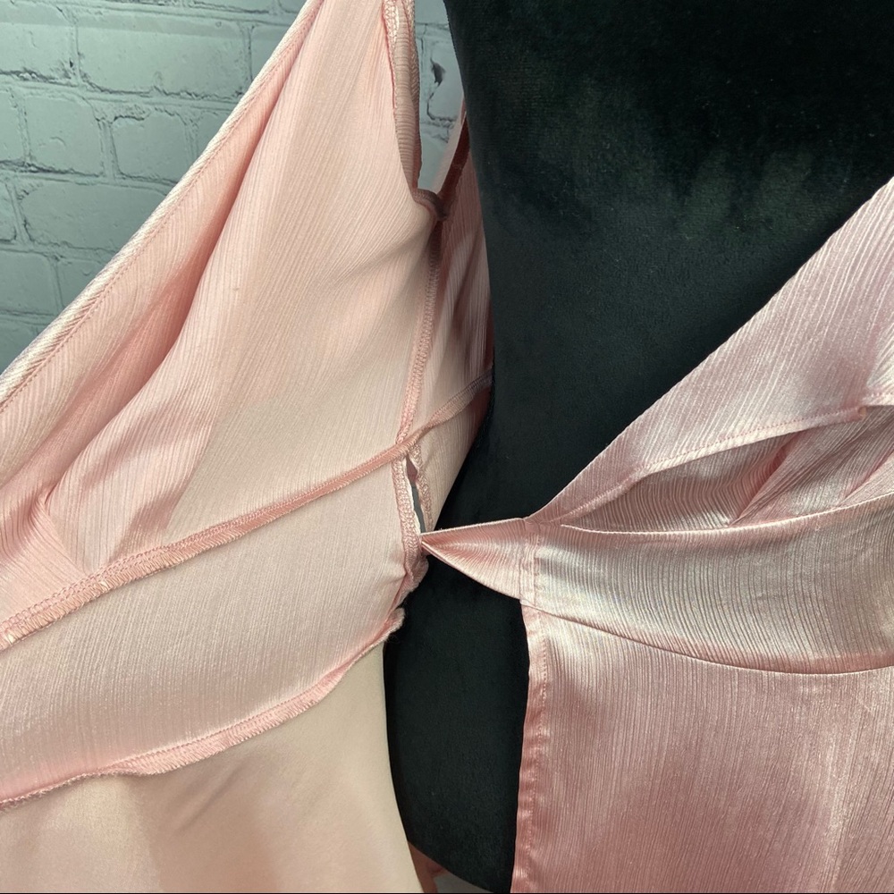 AXAX Wrap Ruffle Asymmetrical Top - Picture 7 of 9